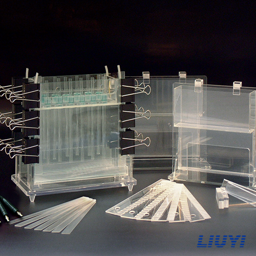 北京六一DYCZ-21多用途電泳儀電泳槽 普通教學實驗裝置